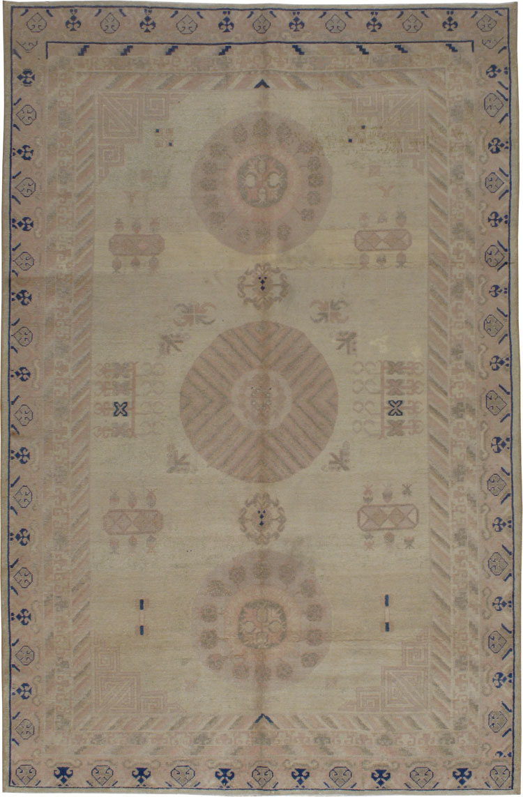 Antique Khotan Carpet, No.17878 - Galerie Shabab