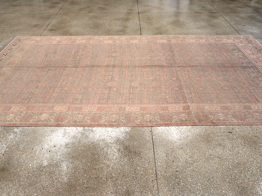 Vintage East Turkestan Khotan Carpet, No.17879 - Galerie Shabab