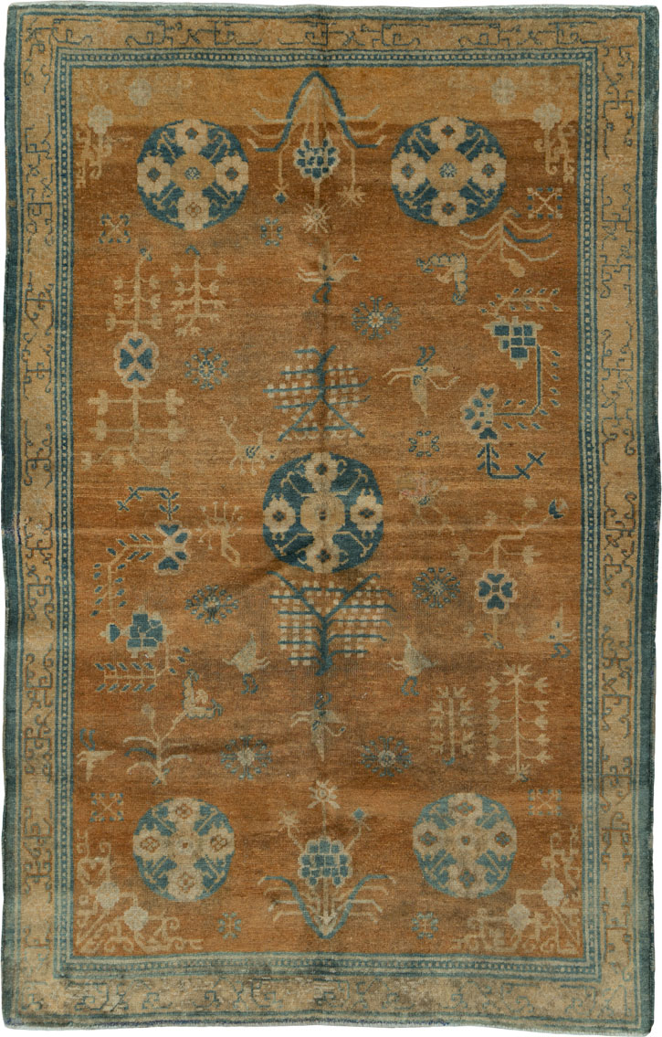 Antique East Turkestan Khotan Rug, No.17885 - Galerie Shabab