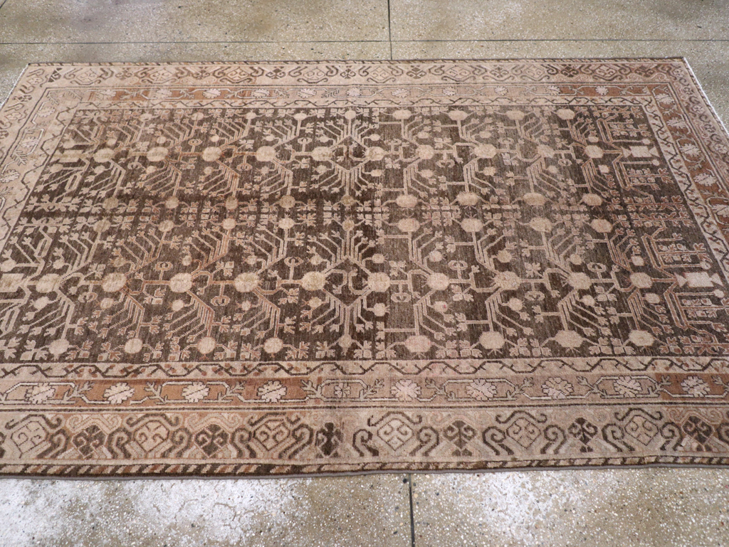 Vintage East Turkestan Khotan Carpet, No.17887 - Galerie Shabab