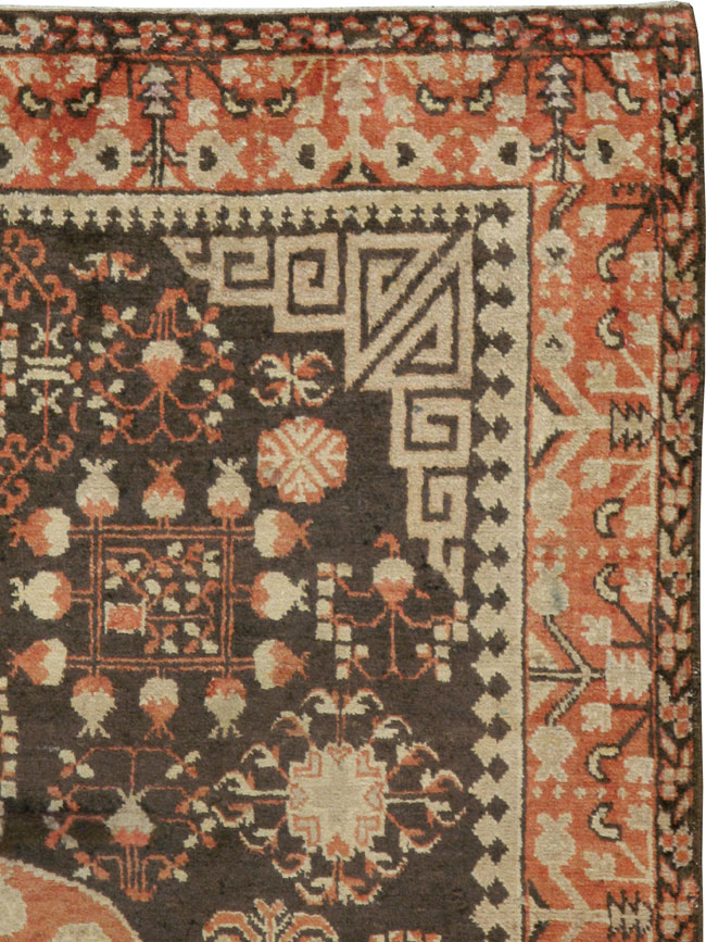 Antique East Turkestan Khotan Rug, No.17893 - Galerie Shabab