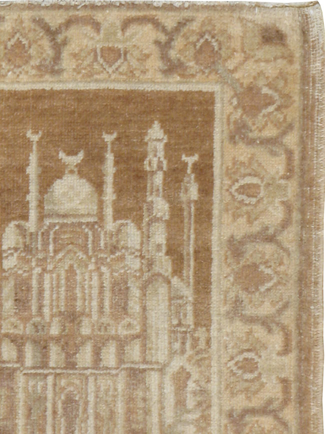 Vintage East Turkestan Khotan Pictorial Rug, No.17896 - Galerie Shabab