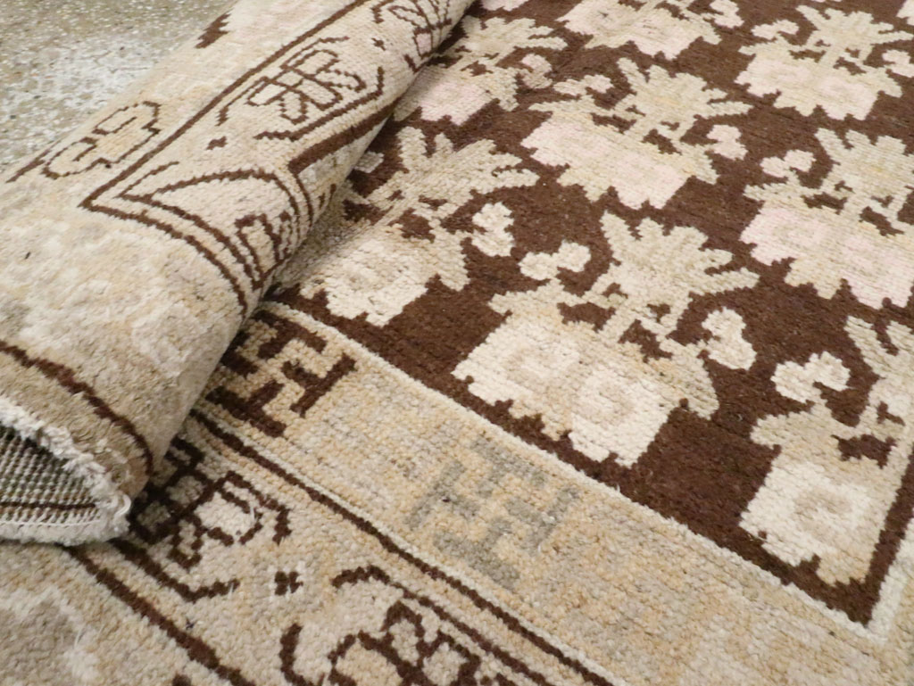 Vintage East Turkestan Khotan Carpet, No.17902 - Galerie Shabab