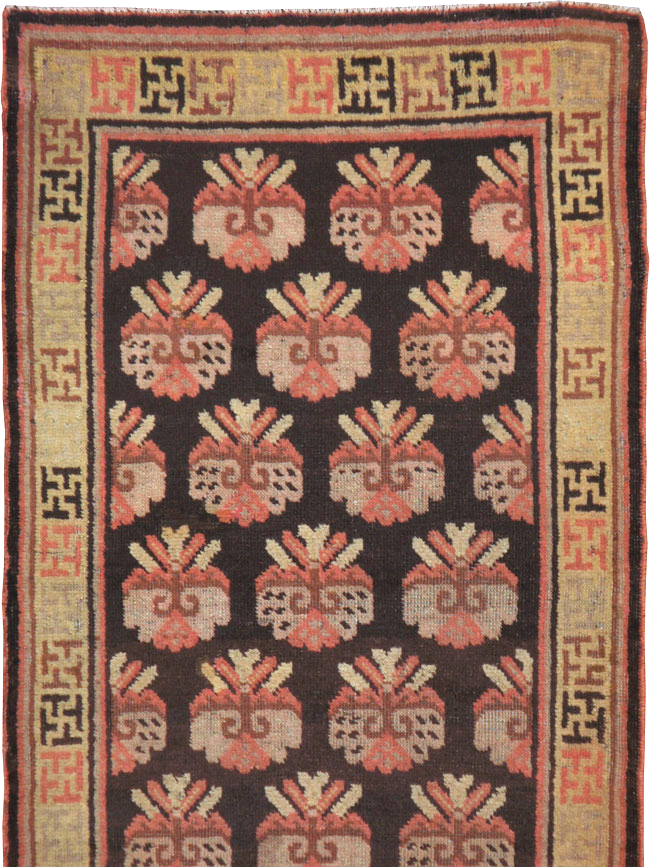 Vintage East Turkestan Khotan Runner, No.17909 - Galerie Shabab