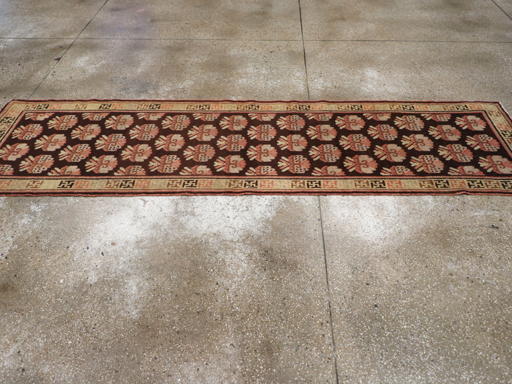 Vintage East Turkestan Khotan Runner, No.17909 - Galerie Shabab