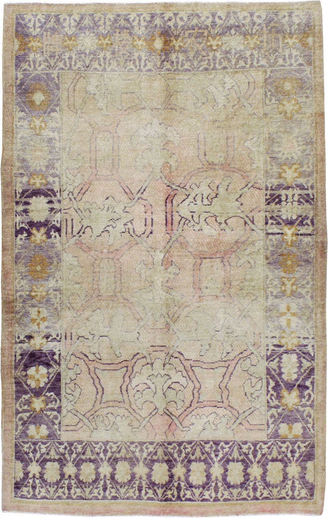 Vintage East Turkestan Samarkand Rug, No.17912 - Galerie Shabab