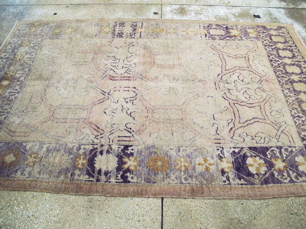 Vintage East Turkestan Samarkand Rug, No.17912 - Galerie Shabab