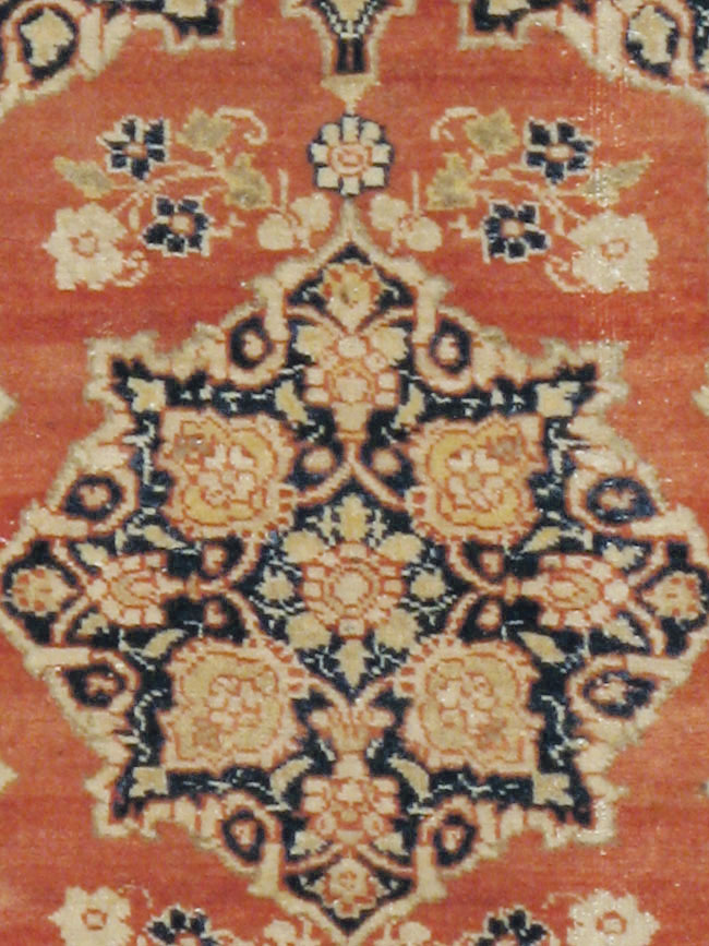 Antique Persian Tabriz Hagi Jalili Rug, No.17918 - Galerie Shabab