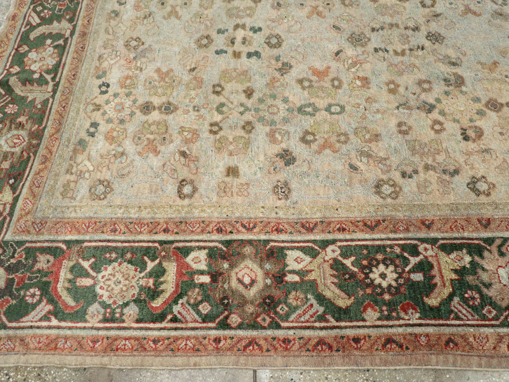 Antique Persian Mahal Room Size Carpet, No.17925 - Galerie Shabab