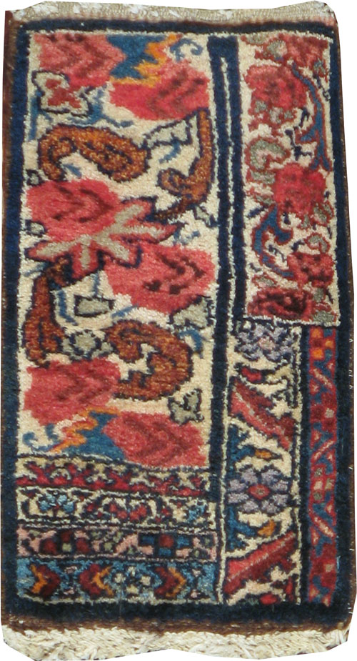 Vintage Persian Bidjar Sampler Rug, No.17936 - Galerie Shabab