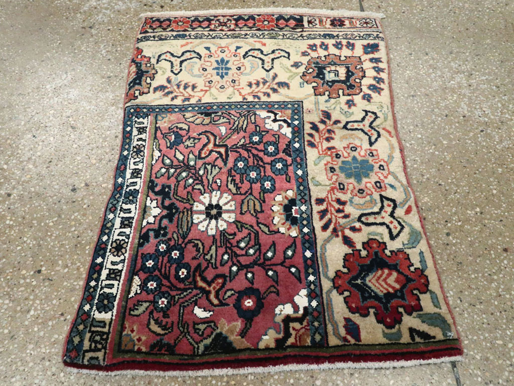 Vintage Persian Bidjar Sampler Rug, No.17937 - Galerie Shabab