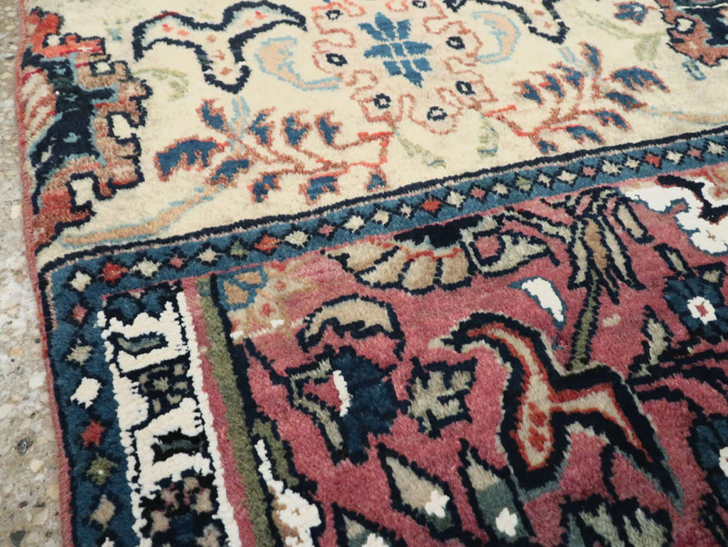 Vintage Persian Bidjar Sampler Rug, No.17937 - Galerie Shabab