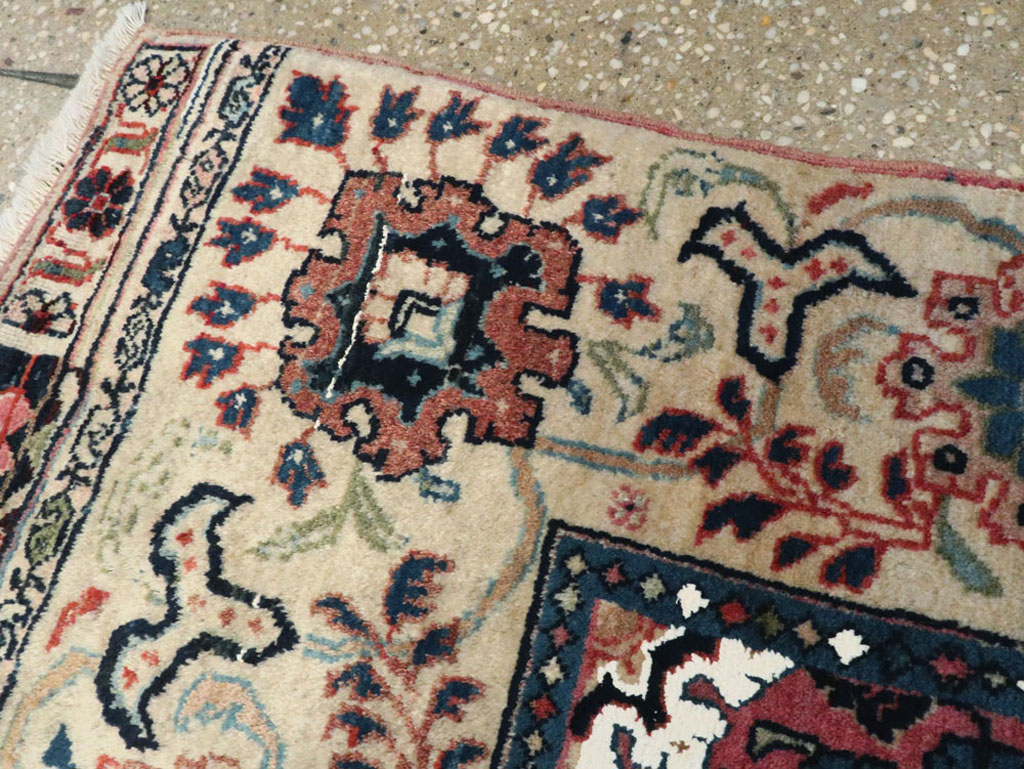 Vintage Persian Bidjar Sampler Rug, No.17937 - Galerie Shabab