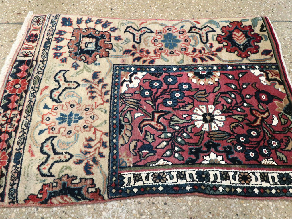 Vintage Persian Bidjar Sampler Rug, No.17937 - Galerie Shabab