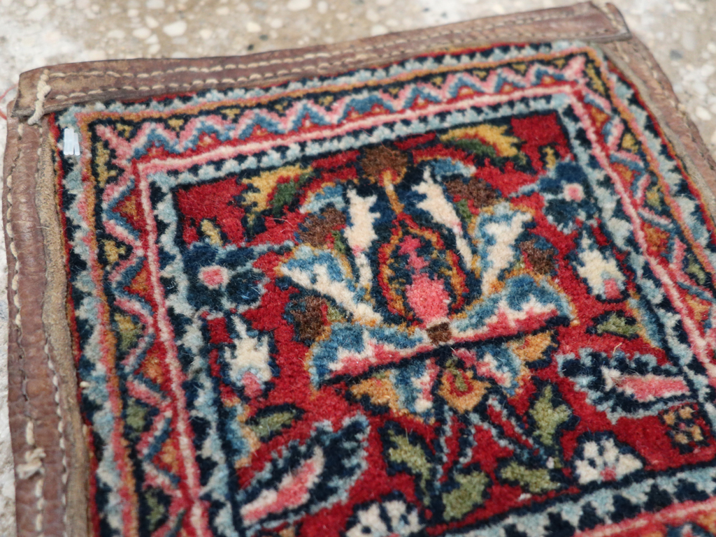 Vintage Persian Tabriz Bag, No.17940 - Galerie Shabab