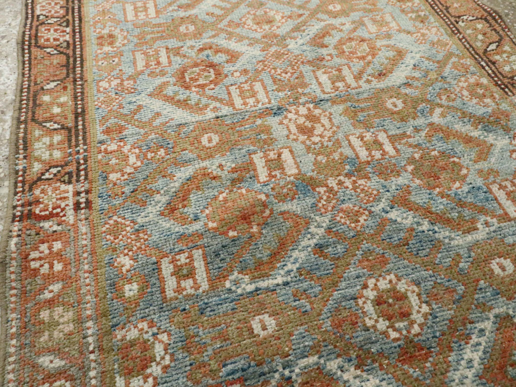 Vintage Persian Malayer Runner, No.17944 - Galerie Shabab
