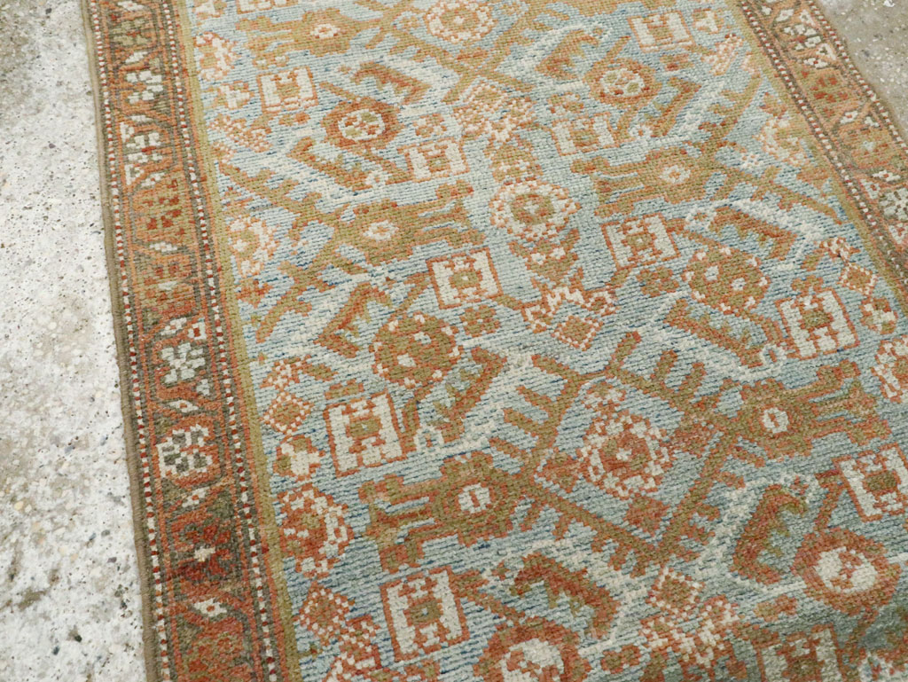 Vintage Persian Malayer Runner, No.17944 - Galerie Shabab