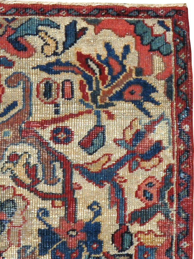 Antique Persian Mahal Rug, No.17947 - Galerie Shabab