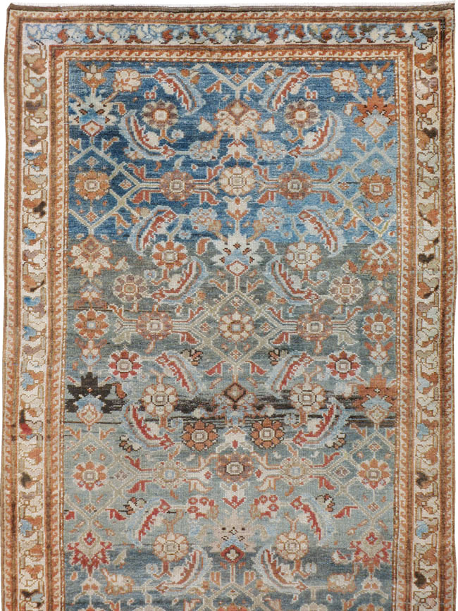 Vintage Persian Malayer Runner, No.17950 - Galerie Shabab
