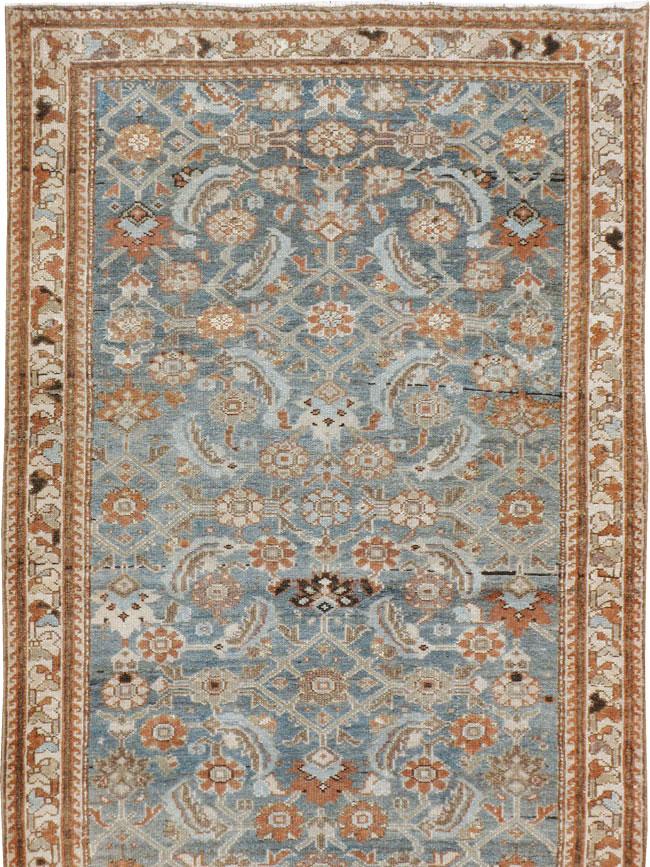 Vintage Persian Malayer Runner, No.17950 - Galerie Shabab