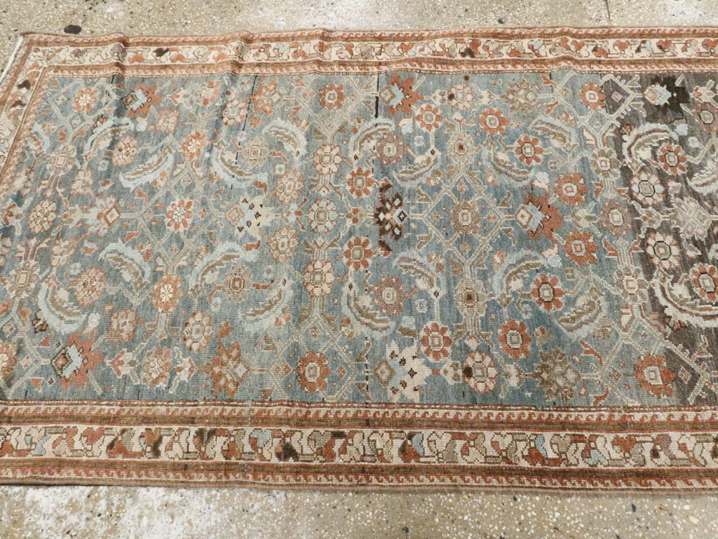 Vintage Persian Malayer Runner, No.17950 - Galerie Shabab