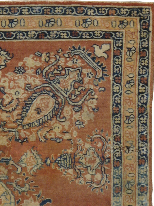 Antique Persian Tabriz Hagi Jalili Rug, No.17995 - Galerie Shabab