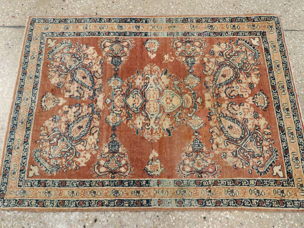 Antique Persian Tabriz Hagi Jalili Rug, No.17995 - Galerie Shabab