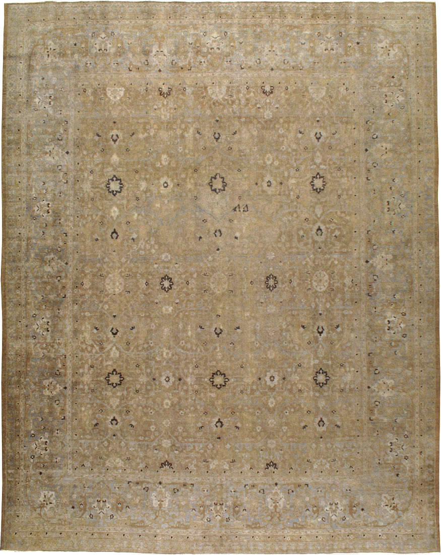 Antique Persian Tabriz Carpet, No.18003 - Galerie Shabab