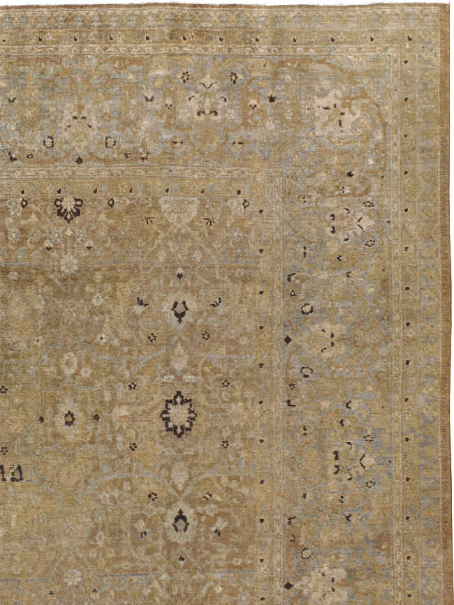 Antique Persian Tabriz Carpet, No.18003 - Galerie Shabab