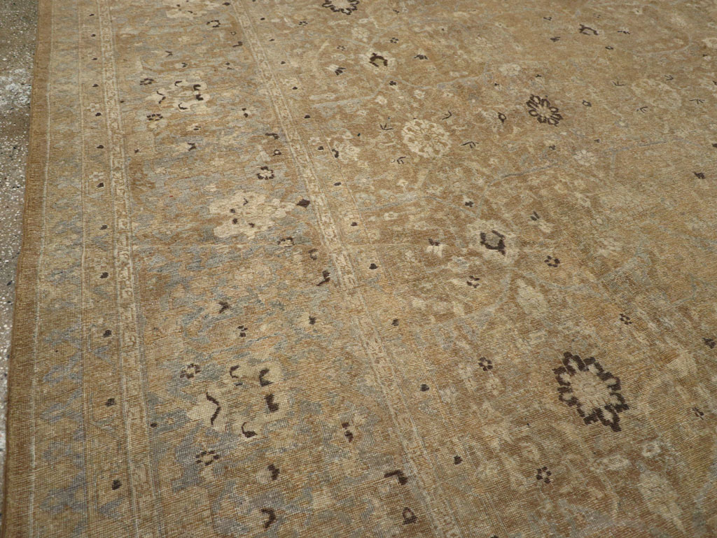 Antique Persian Tabriz Carpet, No.18003 - Galerie Shabab