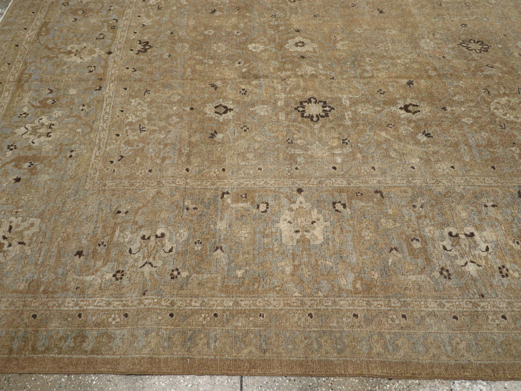 Antique Persian Tabriz Carpet, No.18003 - Galerie Shabab