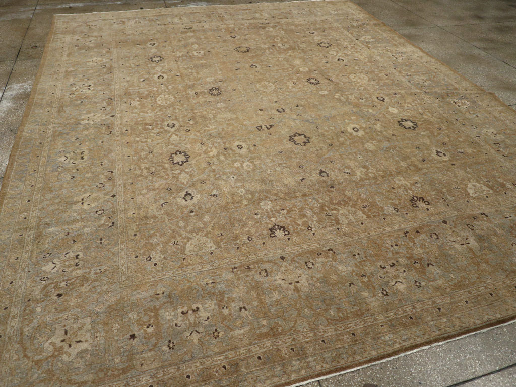 Antique Persian Tabriz Carpet, No.18003 - Galerie Shabab