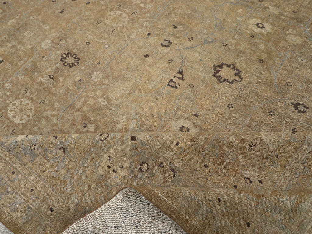 Antique Persian Tabriz Carpet, No.18003 - Galerie Shabab