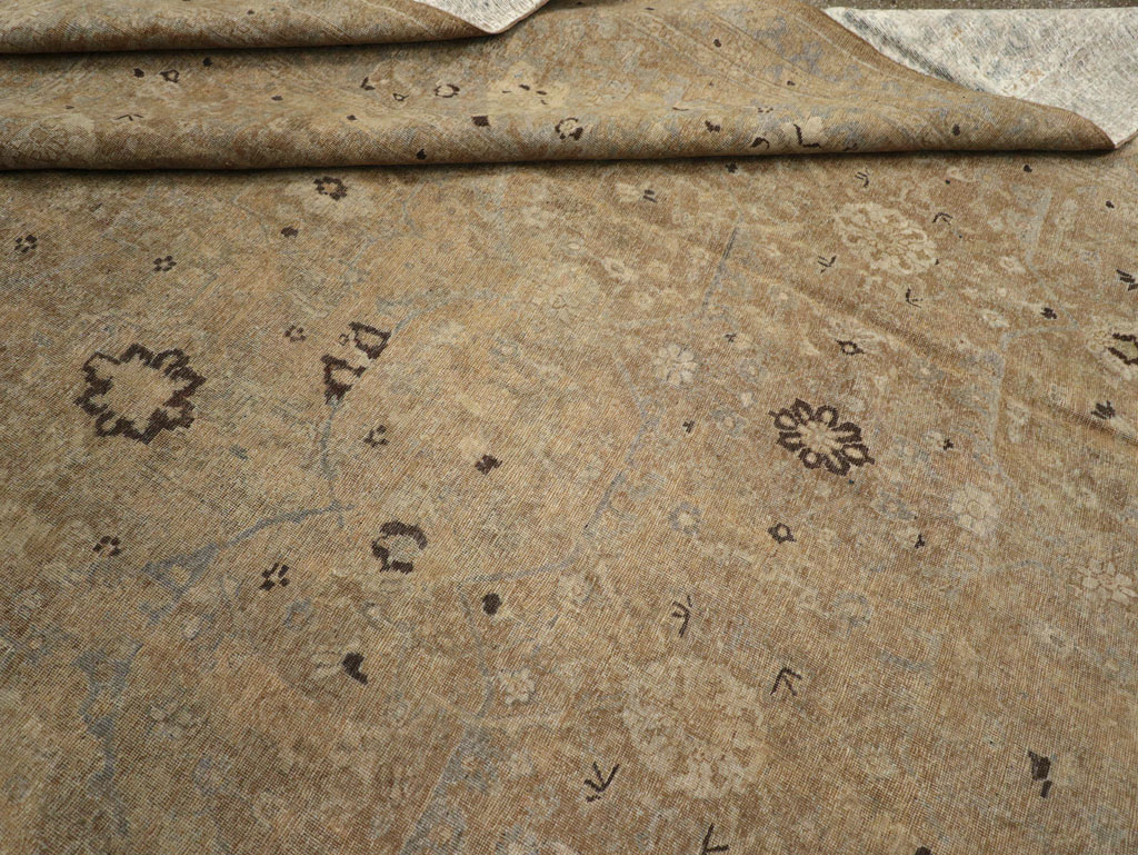 Antique Persian Tabriz Carpet, No.18003 - Galerie Shabab