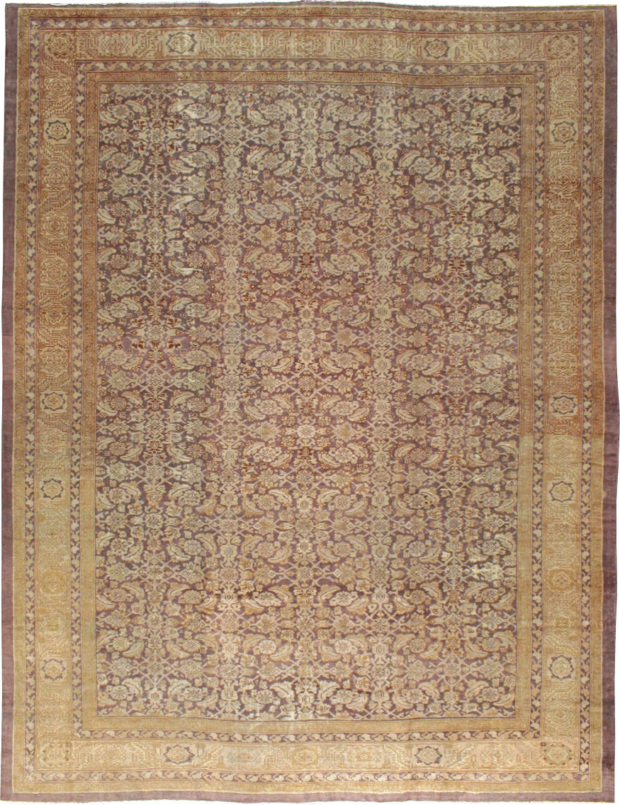 Antique Persian Mahal Carpet, No.18005 - Galerie Shabab