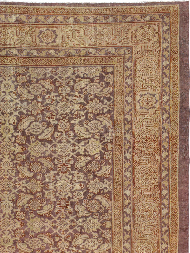 Antique Persian Mahal Carpet, No.18005 - Galerie Shabab