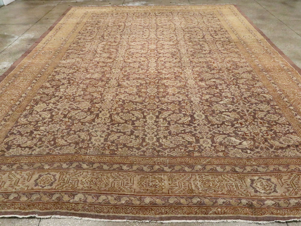 Antique Persian Mahal Carpet, No.18005 - Galerie Shabab