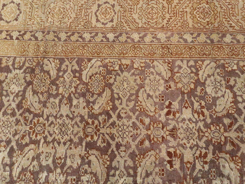 Antique Persian Mahal Carpet, No.18005 - Galerie Shabab