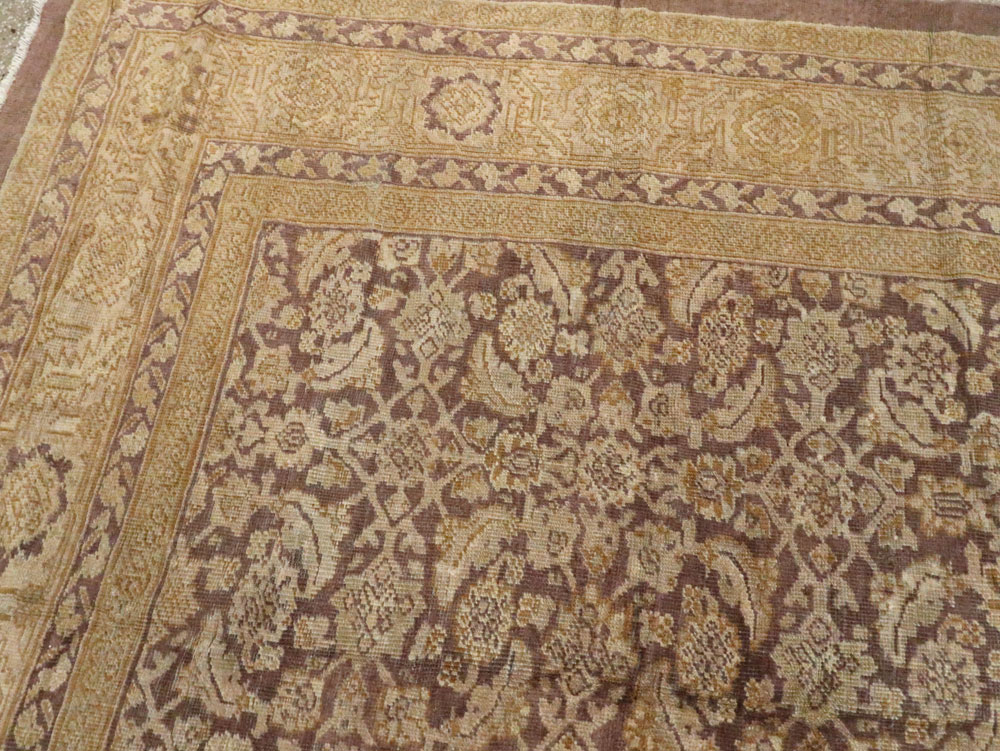 Antique Persian Mahal Carpet, No.18005 - Galerie Shabab