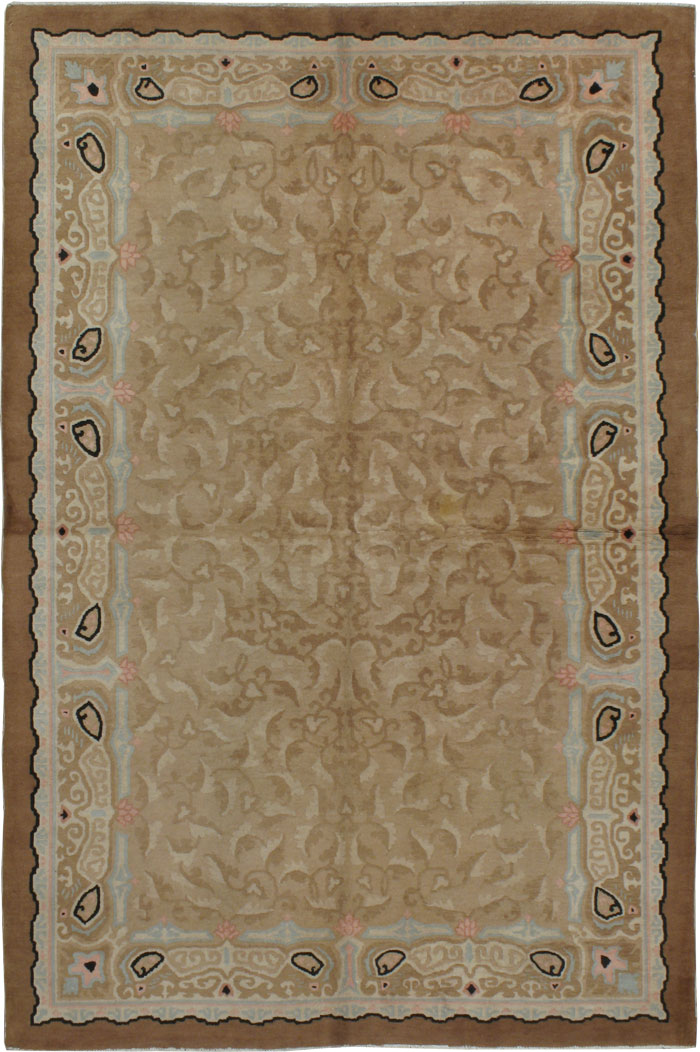 Vintage Chinese Art Deco Carpet, No.18008 - Galerie Shabab