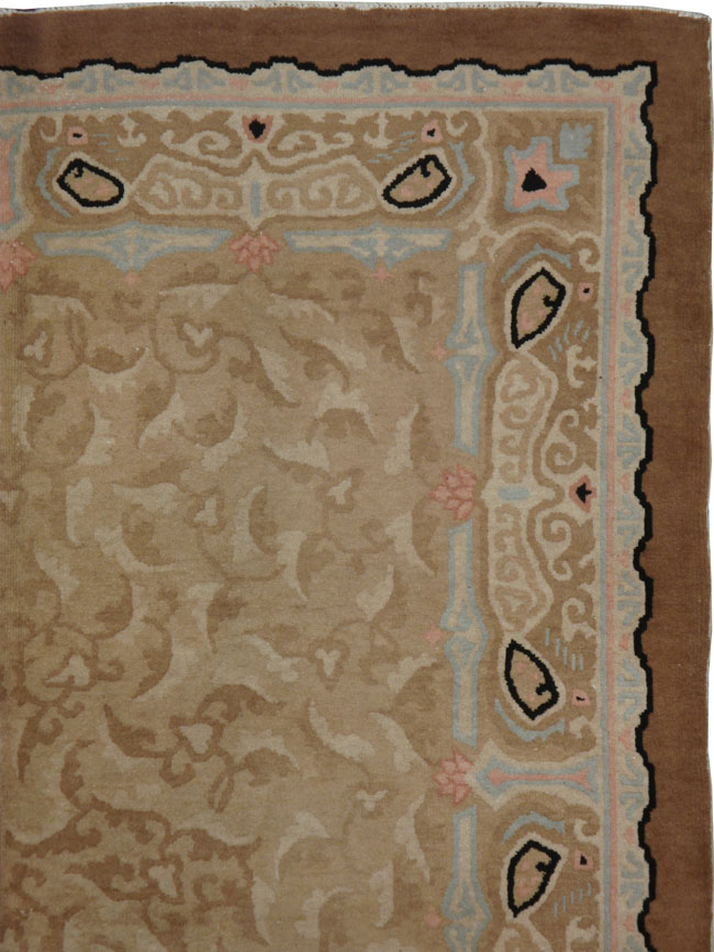 Vintage Chinese Art Deco Carpet, No.18008 - Galerie Shabab