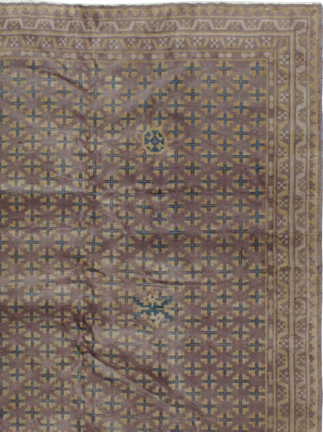 Antique Khotan Carpet, No.18011 - Galerie Shabab