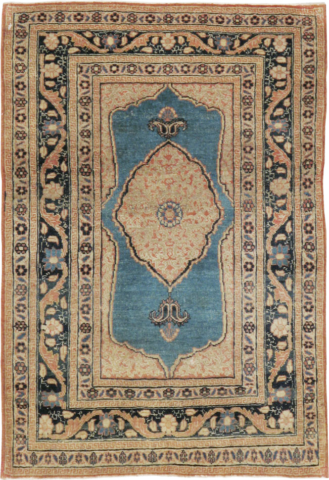 Antique Persian Tabriz Hagi Jalili Rug, No.18019 - Galerie Shabab
