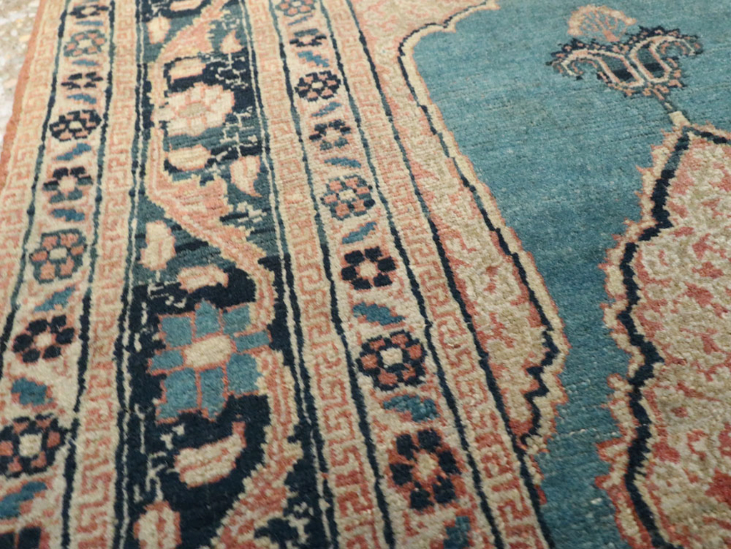 Antique Persian Tabriz Hagi Jalili Rug, No.18019 - Galerie Shabab