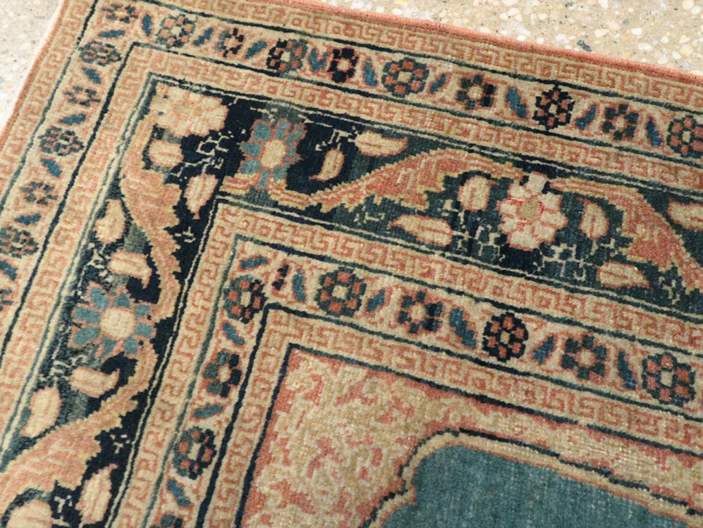 Antique Persian Tabriz Hagi Jalili Rug, No.18019 - Galerie Shabab