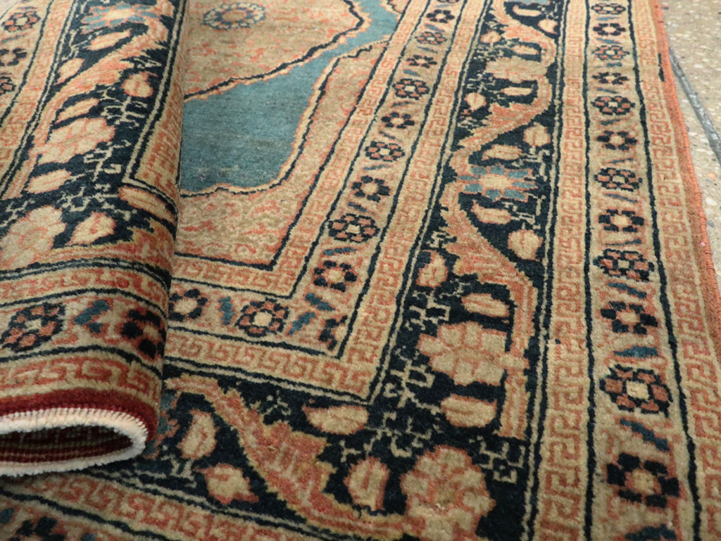 Antique Persian Tabriz Hagi Jalili Rug, No.18019 - Galerie Shabab