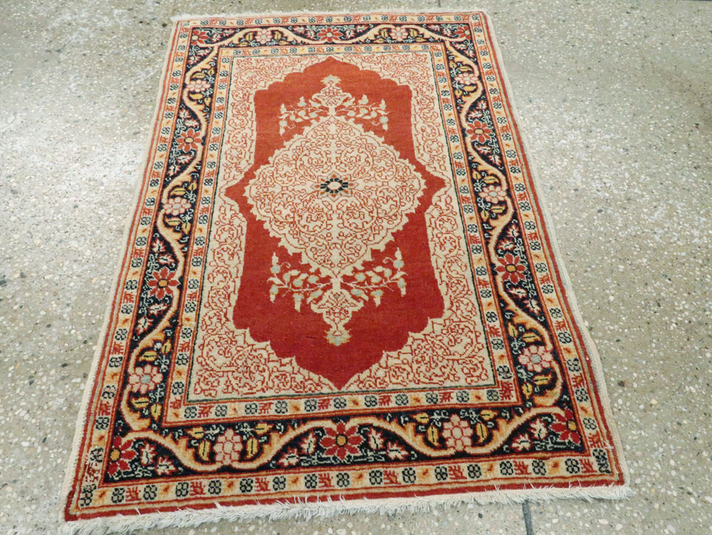 Antique Tabriz Hagi Jalili Rug, No.18020 - Galerie Shabab