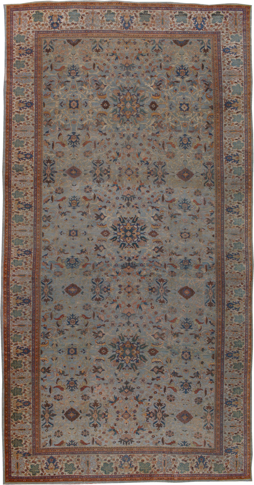 Antique Sultanabad Carpet, No.18024 - Galerie Shabab