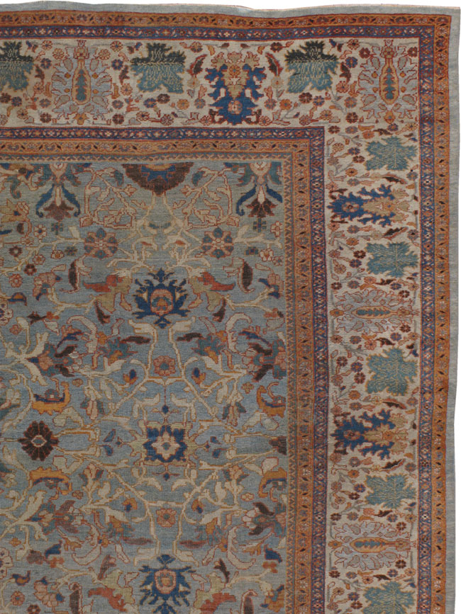 Antique Sultanabad Carpet, No.18024 - Galerie Shabab