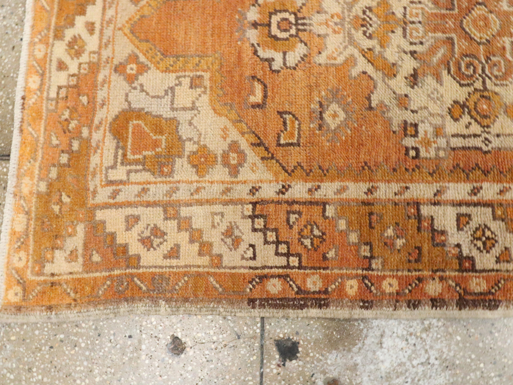 Antique Turkish Oushak Runner, No.18037 - Galerie Shabab
